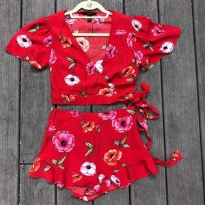 Forever 21 Matching SHORTS Set
